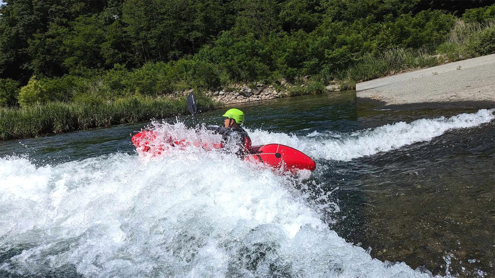 Gunma Pack Raft adventure
